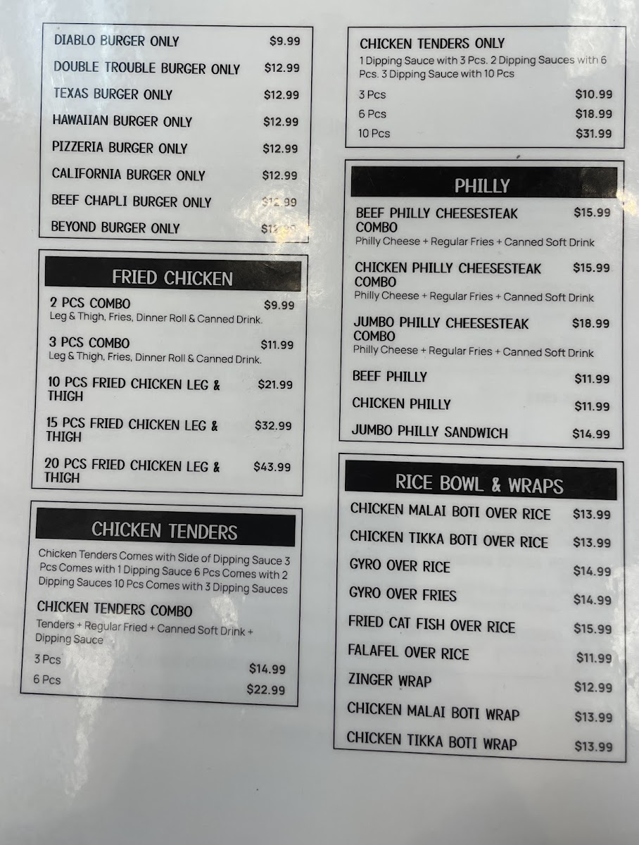 Menu Texas Wings And Grill-6