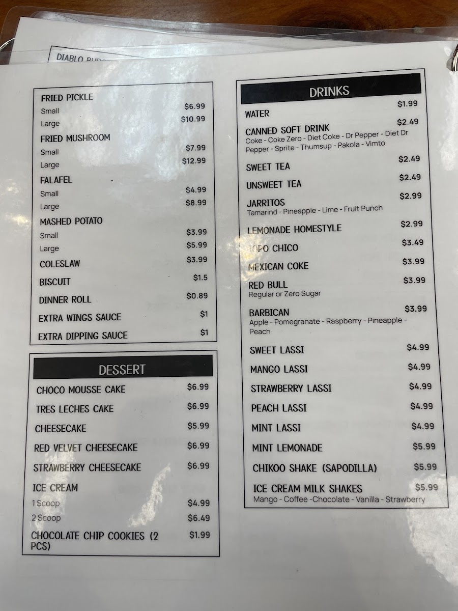 Menu Texas Wings And Grill-7